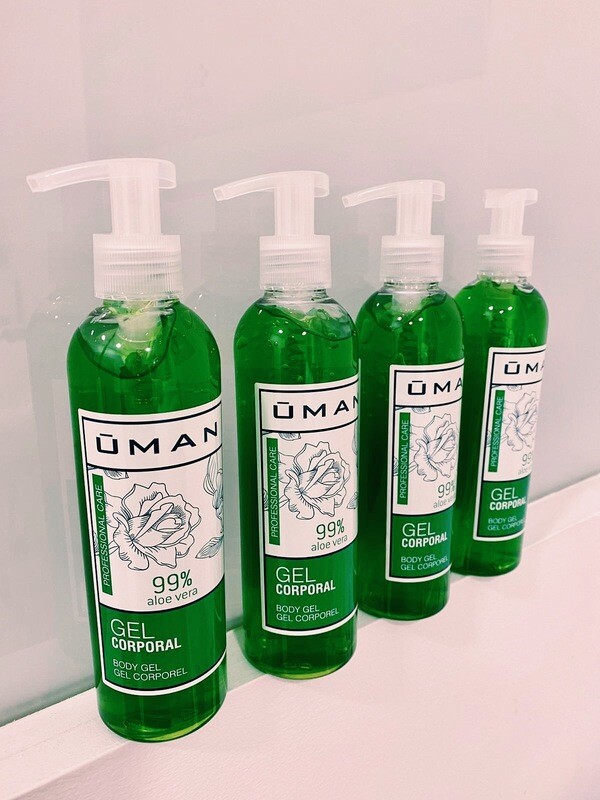 PACK 2 -  GEL CORPORAL ALOE VERA