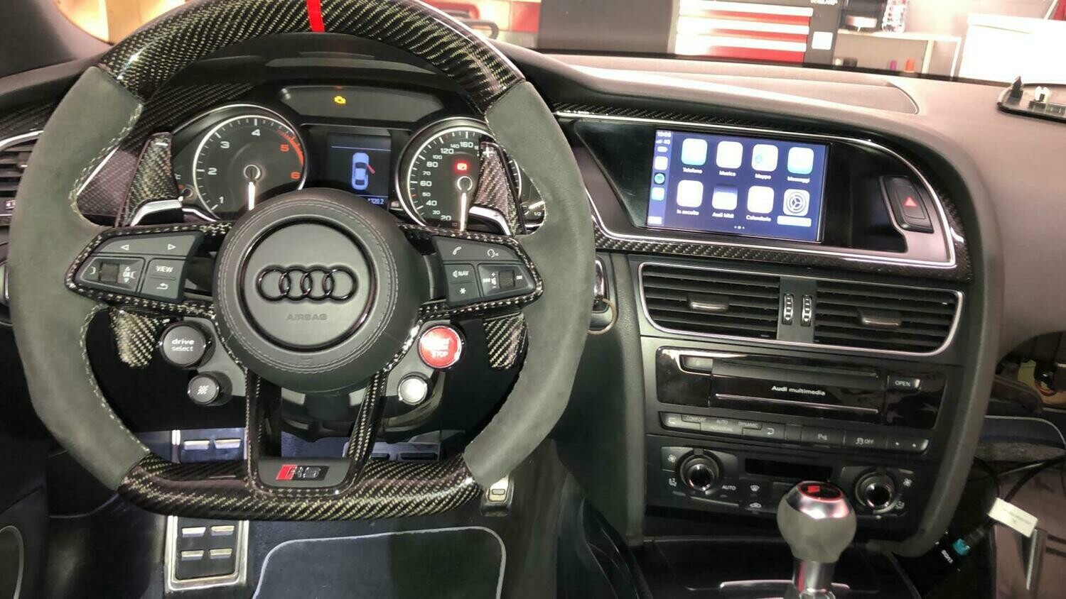 wireless Apple Carplay  Audi a4 a5 Q5 android auto Spotify google BNAV MMI3G Basic