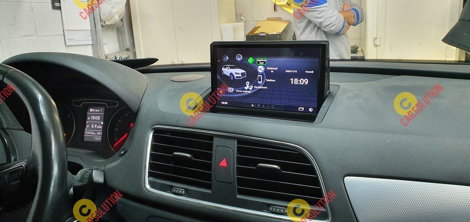 CARTABLET ANDROID 12 - AUDI  A1 Q3 -  8 POLLICI FULLHD  -  8gb RAM 64gb ROM - DSP CARPLAY