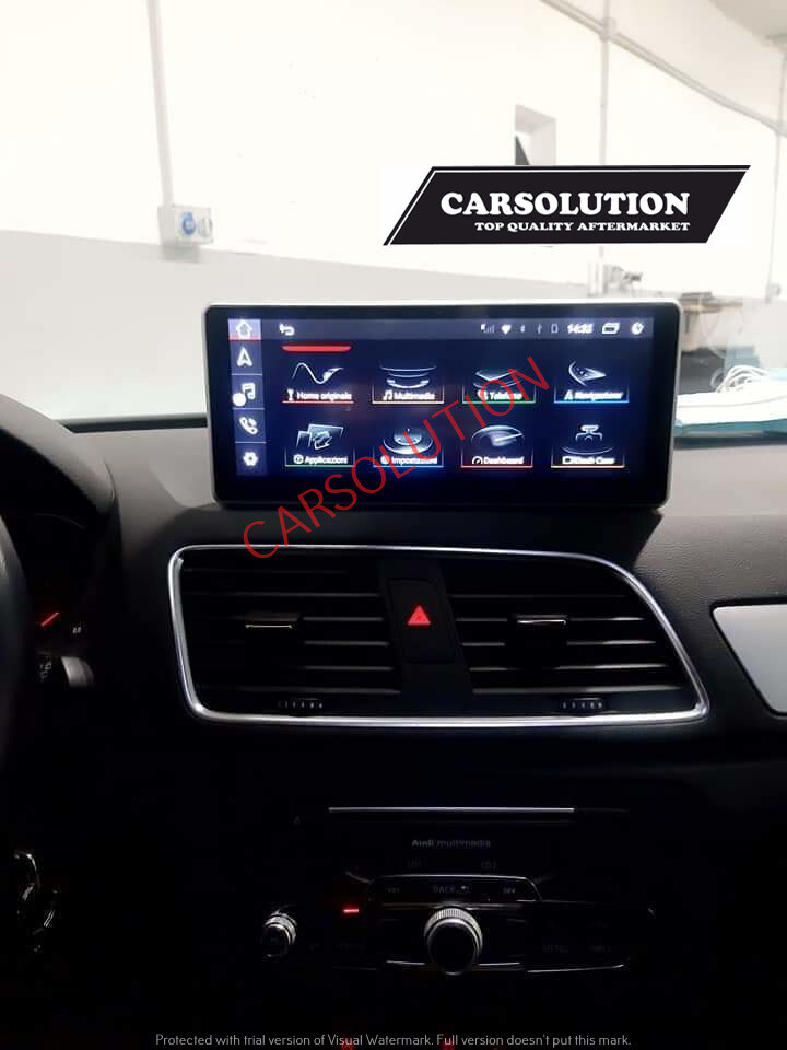 CARTABLET ANDROID AUDI Q3 android 13 -  10.25 pollici FULLHD -  6gb ram 128gb rom - audio dsp