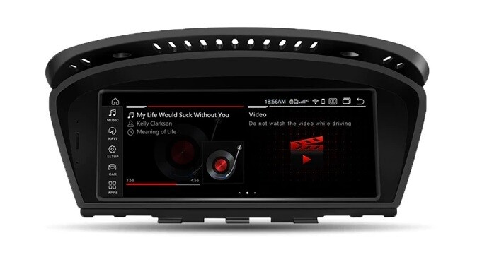 ANDROID SAMSUNG SNAPDRAGON 8.8 &quot;Android 10.0 6Gb + 128Gb  per BMW Series3 5 E60 E61 E62 E63 E64 M6 E90 E91 E92 E93 M3 Navigatore GPS Unità