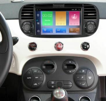 CARTABLET FIAT 500 -  CARPLAY INTEGRATO - DSP INTEGRATO 8core 4gb