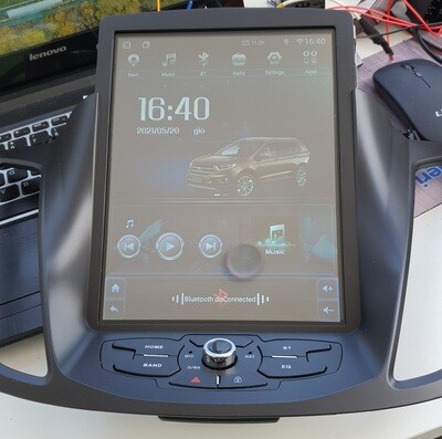 Cartablet FORD C-MAX KUGA, SCHERMO TESLA  QLED HD, ANDROID 10 4GB RAM 64GB ROM DSP, CARPLAY
