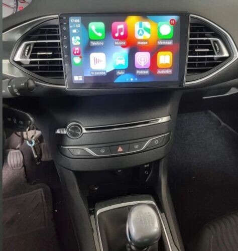 CARTABLET ANDROID PEUGEOT 308 9 POLLICI QLED 4GB 64GB CUSTOMFIT CARPLAY ANDROIDAUTO WIFI 4G LTE