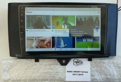 CARTABLET ANDROID SMART 451 2006/2014 9 POLLICI CUSTOMFIT CARPLAY ANDROIDAUTO WIFI 4G LTE