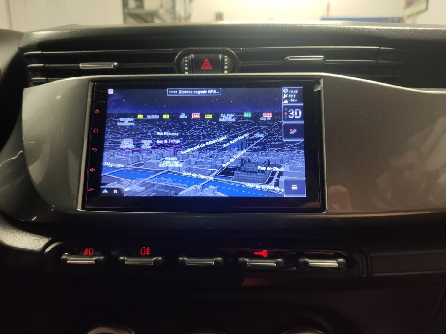 CARTABLET Navigatore Gps Alfa Romeo Giulietta 8CORE 64BIT Android 12 4GB RAM 32GB ROM Wi-Fi CARPLAY DSP