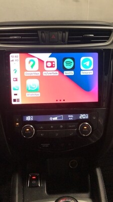 cartablet NISSAN QASHQAI - ANDROID 12 - 4GB RAM 64GB ROM - AUDIO DSP - 8CORE - carplay wireless