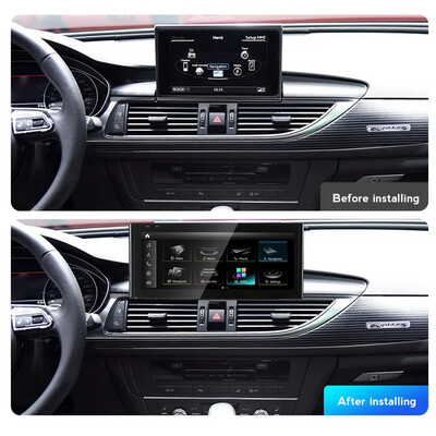 CARTABLET AUDI A6 A7 ANDROID 13 8GB RAM SCHERMO HD 10.25 POLLICI CARPLAY INTEGRATO