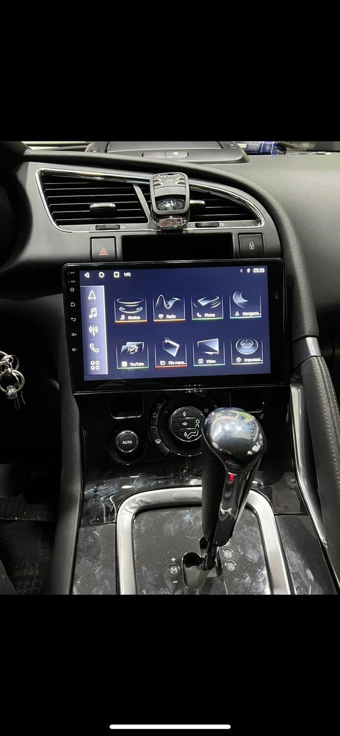 CARTABLET ANDROID PEUGEOT 3008 5008 9 POLLICI QLED 4GB 64GB CUSTOMFIT CARPLAY ANDROIDAUTO WIFI 4G LTE