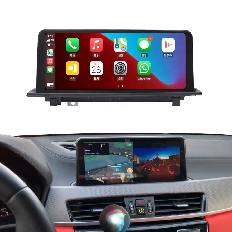 CARTABLET 10.25 FULLHD BMW X1 X2 F48 2016/19 ANDROID 12 SNAPDRAGON 8 CORE 8GB RAM 128GB ROM