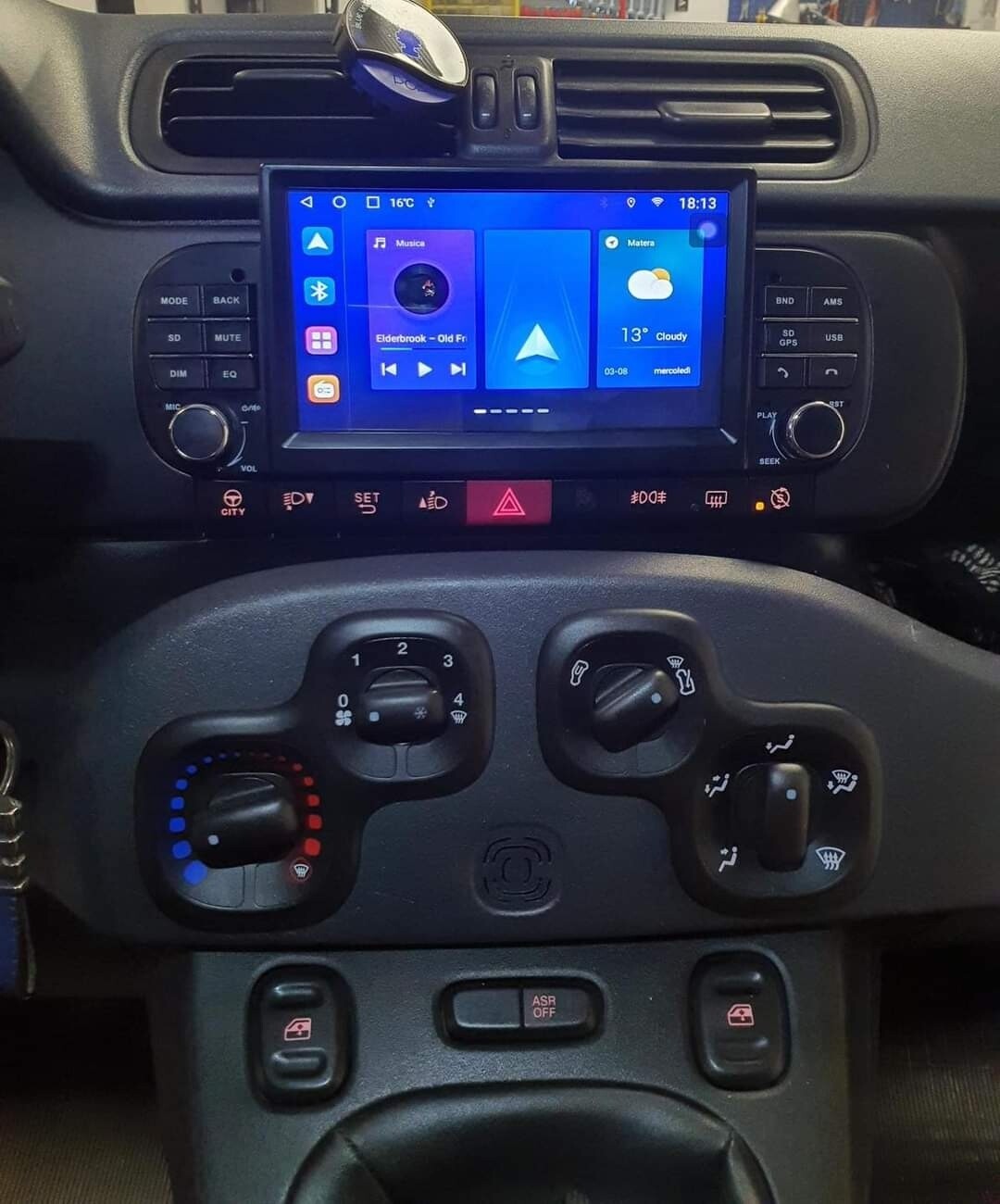 CARTABLET FIAT PANDA - SCHERMO IPS HD -  8CORE - 4GB RAM - DSP INTEGRATO - CARPLAY - ANDROIDAUTO