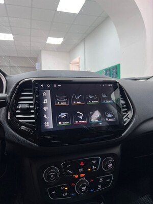 CARTABLET JEEP COMPASS - CORTEX OCTACORE 4GB RAM 64GB ROM - CARPLAY INTEGRATO - DSP INTEGRATO - FULLSCREEN QLED