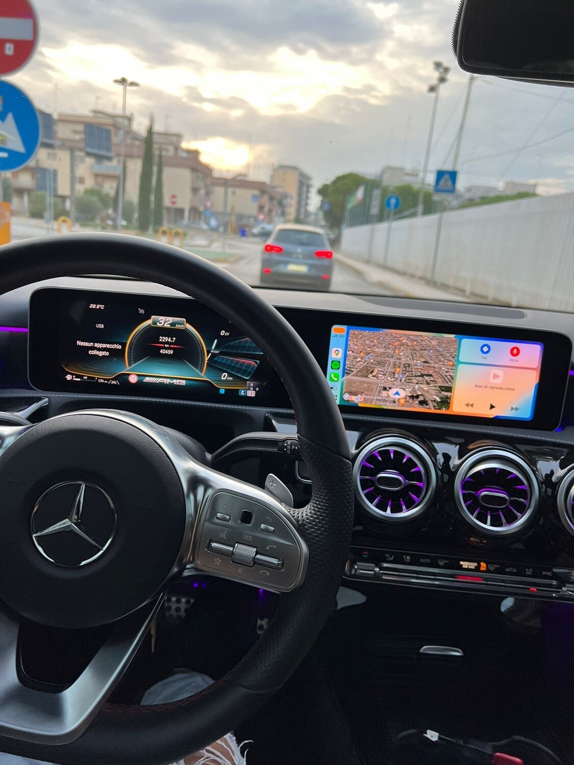 CARPLAY WIRELESS - ANDROIDAUTO + LETTORE VIDEO USB MERCEDES TUTTI I Modelli MBUX6 DAL 2018