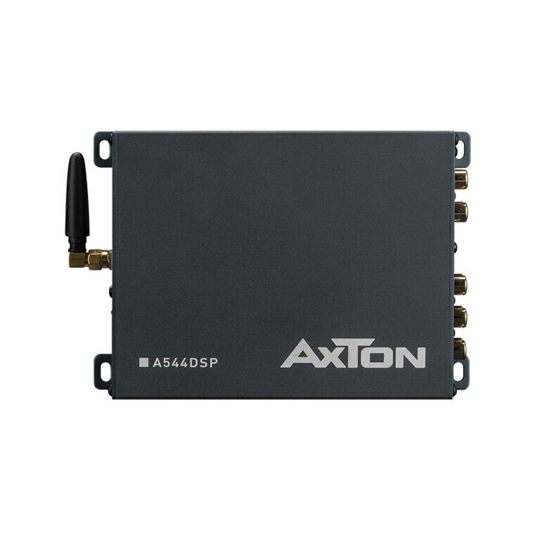 Axton A544DSP Amplificatore Dsp Con Plug &amp; Play Adattatore Compatibile Volkswagen Audi Seat Skoda bmw mercedes APPLICAZIONE BLUETOOTH IPHONE ED ANDROID