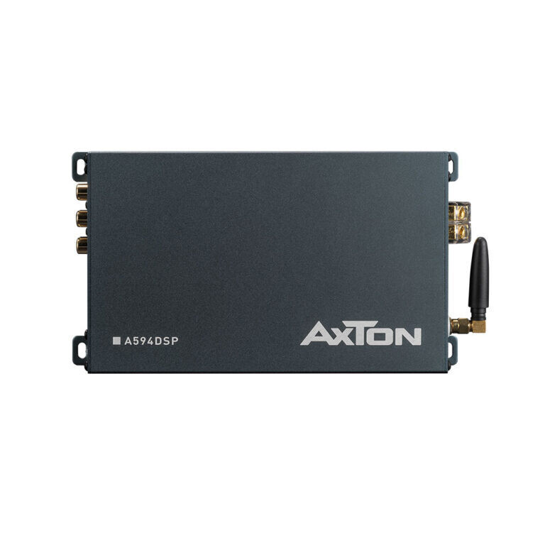 Axton A594DSP Amplificatore Dsp Con Plug &amp; Play Adattatore Compatibile Volkswagen Audi Seat Skoda APPLICAZIONE BLUETOOTH IPHONE ED ANDROID