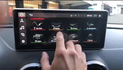 NEW MODEL cartablet 10 pollici ANDROID 13 R-evolution Audi a3 8v 6GB RAM 128GB ROM CARPLAY