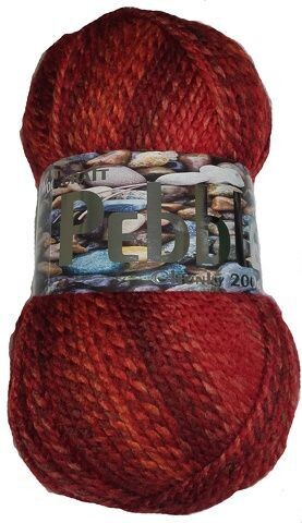 Woolcraft Pebble Chunky Red Shade 8079