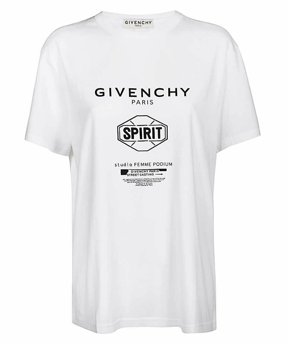 Givenchy T-shirt in jersey bianco