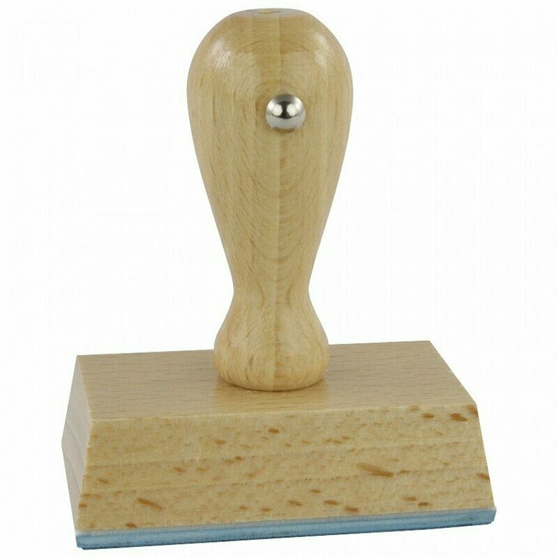 Holzstempel Rechteckig 10mm Stempelhöhe max. 2 Zeilen Holzstempel Rechteckig 10mm Stempelhöhe max. 2 Zeilen