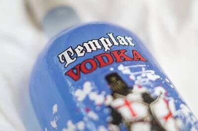 Vodka Templar "WHITE" (Bouteille Thermochromique)