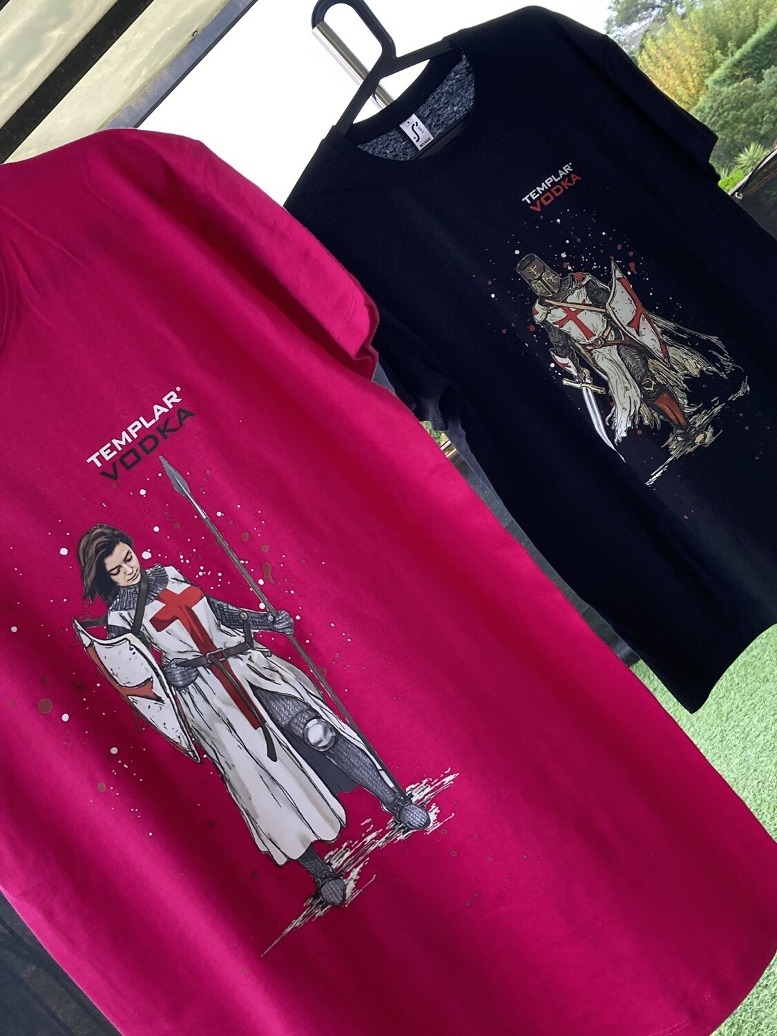 Tee-shirt Templar® Rose Fushia EDITION Limitée