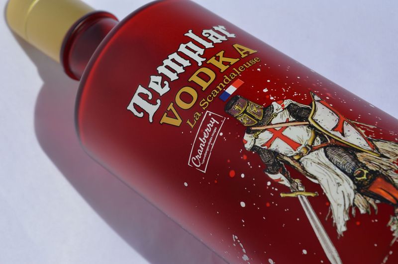 Vodka Templar "CRANBERRY" _ La Scandaleuse