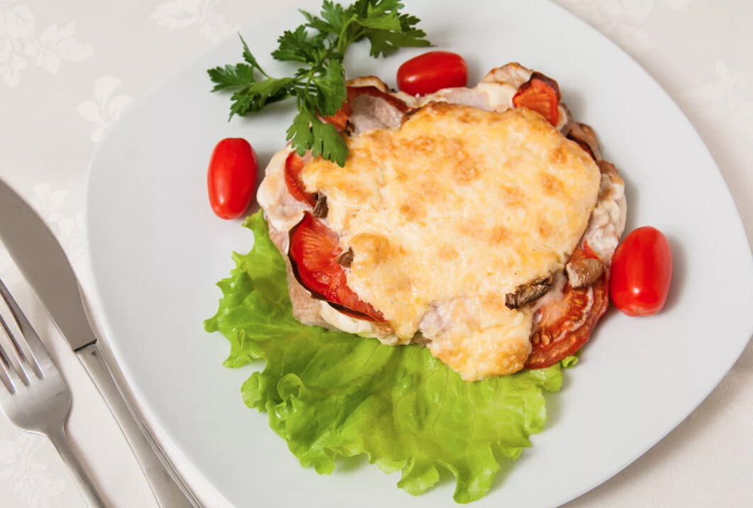 Мясо по-французски 200 гр (полуготовность) Мясо по-французски 200 гр (полуготовность)