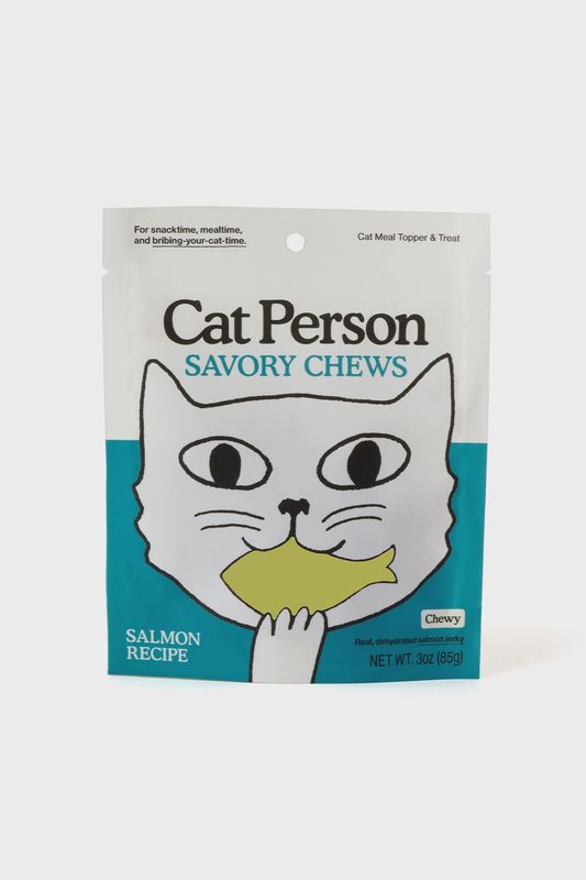 Cat Person Savory Soft Salmon Chews, 3 oz
