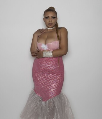 Plus Size Mermaid Skirt