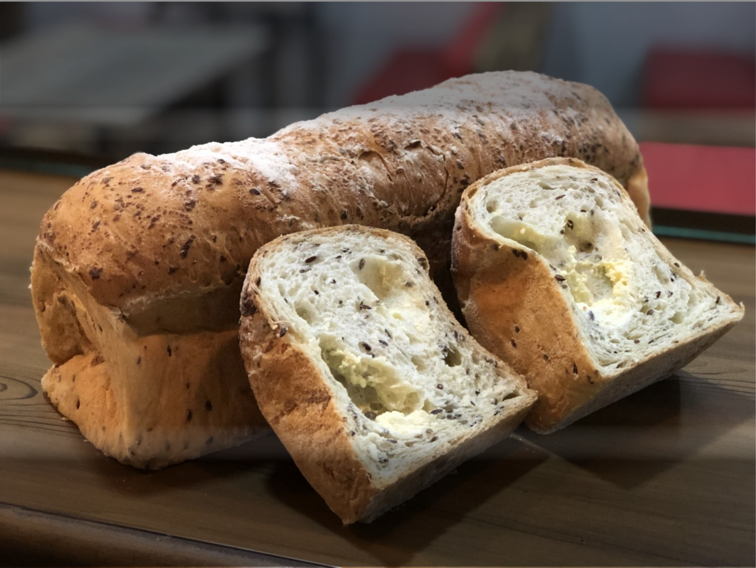 Pan Centeno Queso Crema Mediano