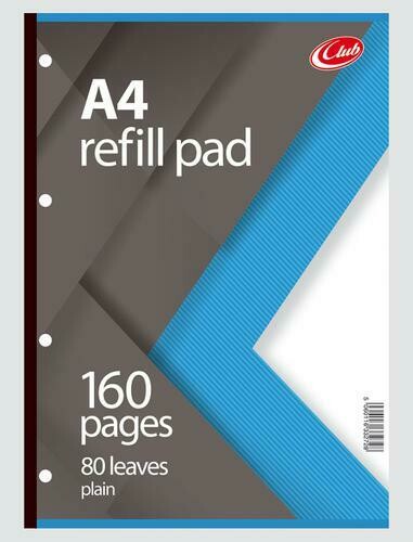 A4 Plain Refill Pad