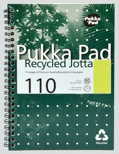 A5 Recycled Notebook Spiral Bound