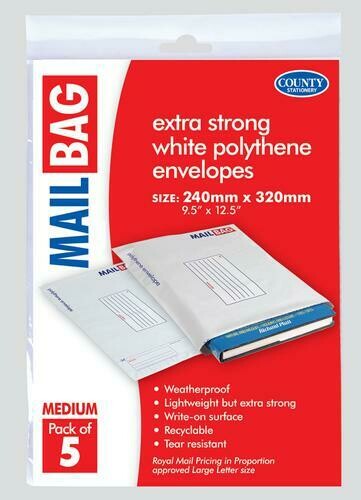 Mail Bags Medium pack 5