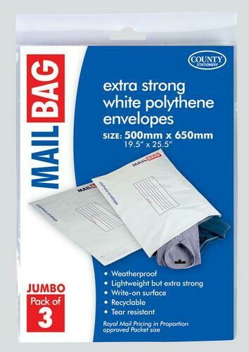 Mail Bags Jumbo pack 3