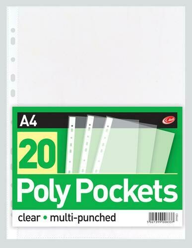 20 Punched Pockets