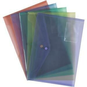 A4 Poly Popper Wallet