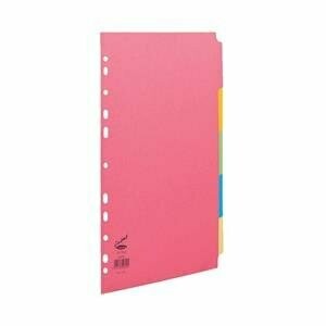 File Dividers   5 Part