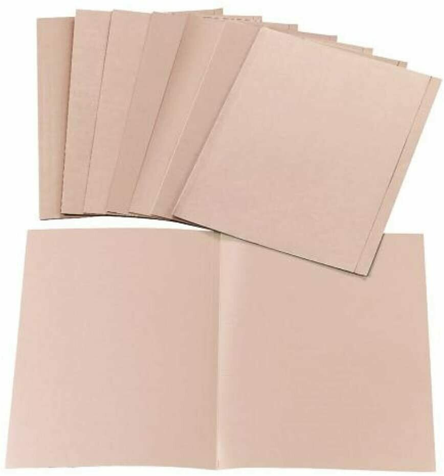 Cut Flush Manilla Folders pack 10
