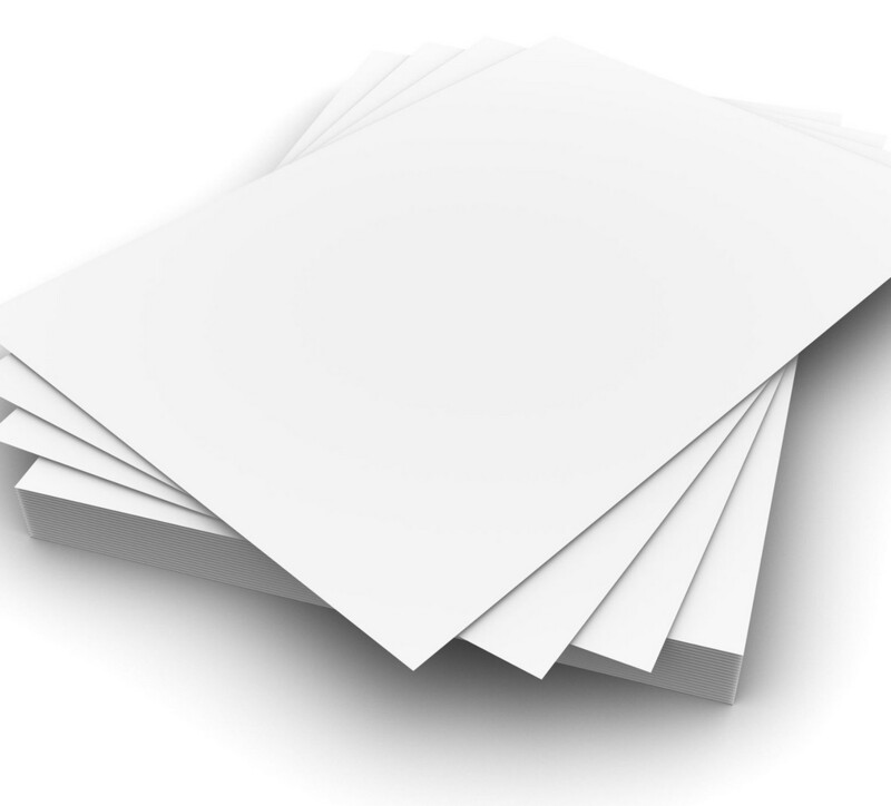A4 160gsm White Card Pack 100
