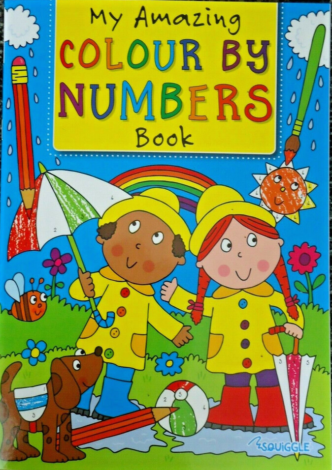 My Amazing Colour By Numbers Book