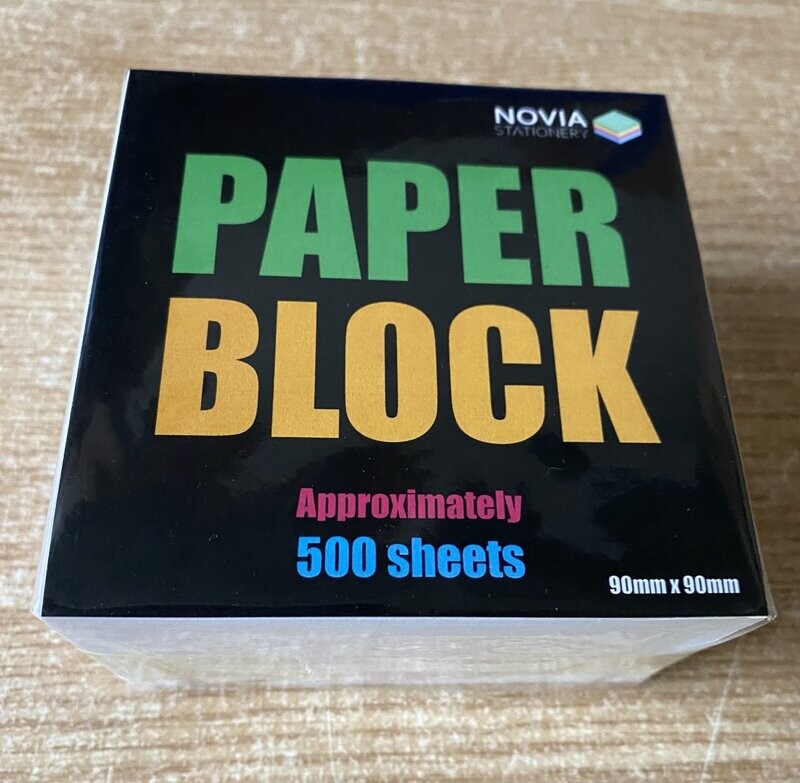 Memo Paper Block