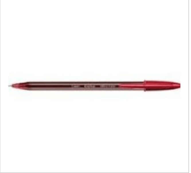 Bic Crystal Ballpoint Pen Red