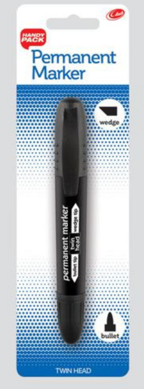 Twin Tip Black Marker