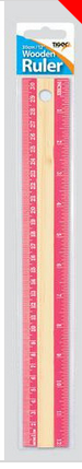 Ruler  30cm Wooden