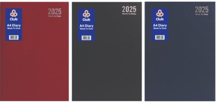 A4 Week to View 2025 Diary