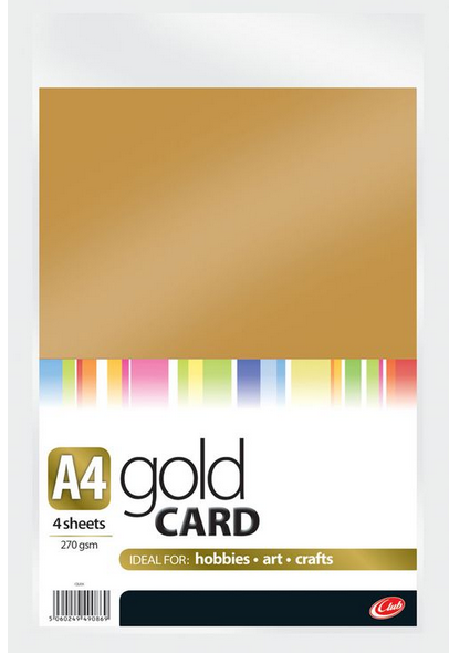 A4 Gold Card