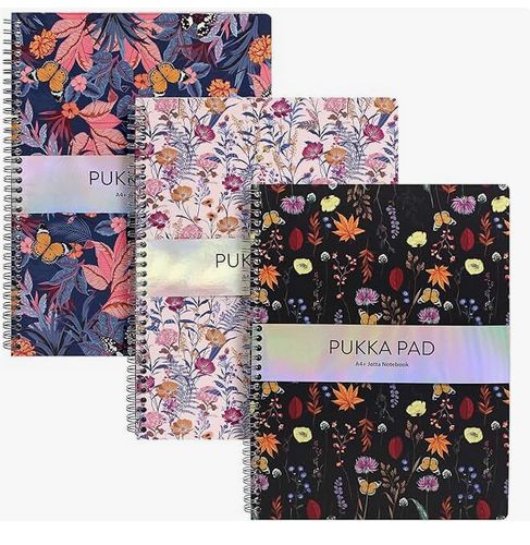A4+ Notebook- Pukka Bloom