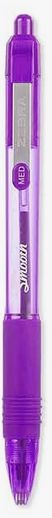 Zebra Retractable Purple Pen