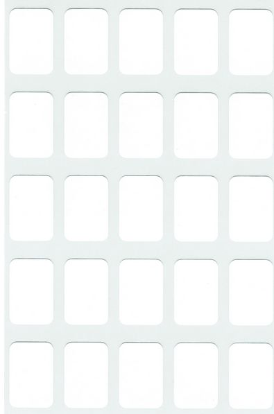 Labels  12 x 18mm