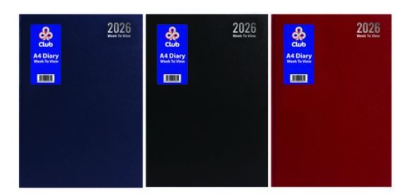 A4 Week to View Diary